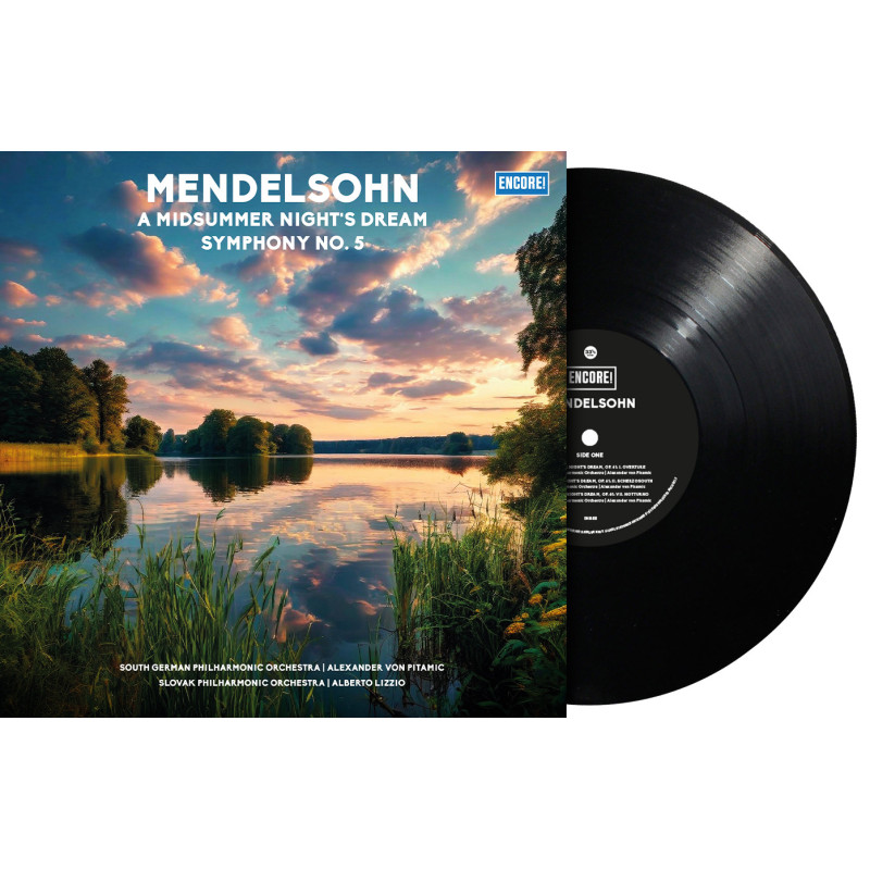Félix Mendelsson Le Songe d’une nuit d’été Symphonie n°5 (vinyle)