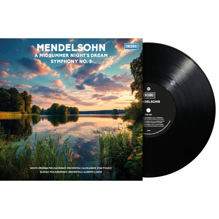 Félix Mendelsson Le Songe d’une nuit d’été Symphonie n°5 (vinyle)