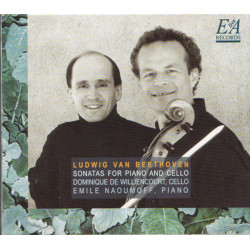Beethoven Intégrale des sonates pour violoncelle et piano Dominique de Williencourt Emile Naoumoff,