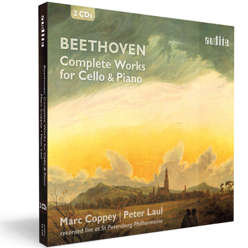 Beethoven Intégrale des œuvres pour violoncelle et piano Marc Coppey Paul Laul