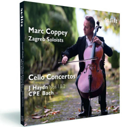 Hadyn C.P.E. Bach Concertos pour violoncelle Marc Coppey