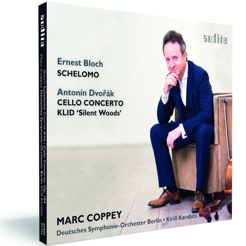 Dvorak Concerto pour violoncelle, Bloch Schelomo Marc Coppey