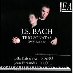 Bach Sonates en trio Jean Ferrandis Léla Katsarava