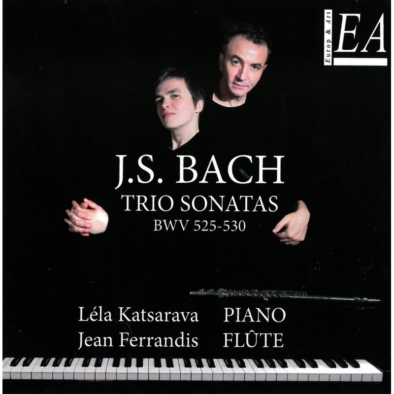 Bach Sonates en trio Jean Ferrandis Léla Katsarava