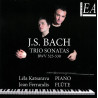 Bach Sonates en trio Jean Ferrandis Léla Katsarava