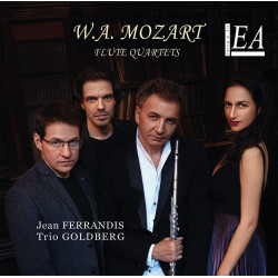 Mozart Quatuors avec flûte Jena Ferrandis Trio Goldberg