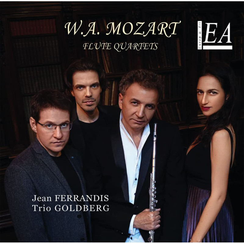 Mozart Quatuors avec flûte Jena Ferrandis Trio Goldberg