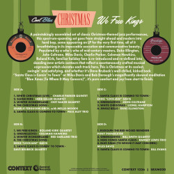 Verso des vinyles de Noël