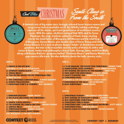 Verso des vinyles de Noël