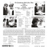Verso des vinyles de Noël