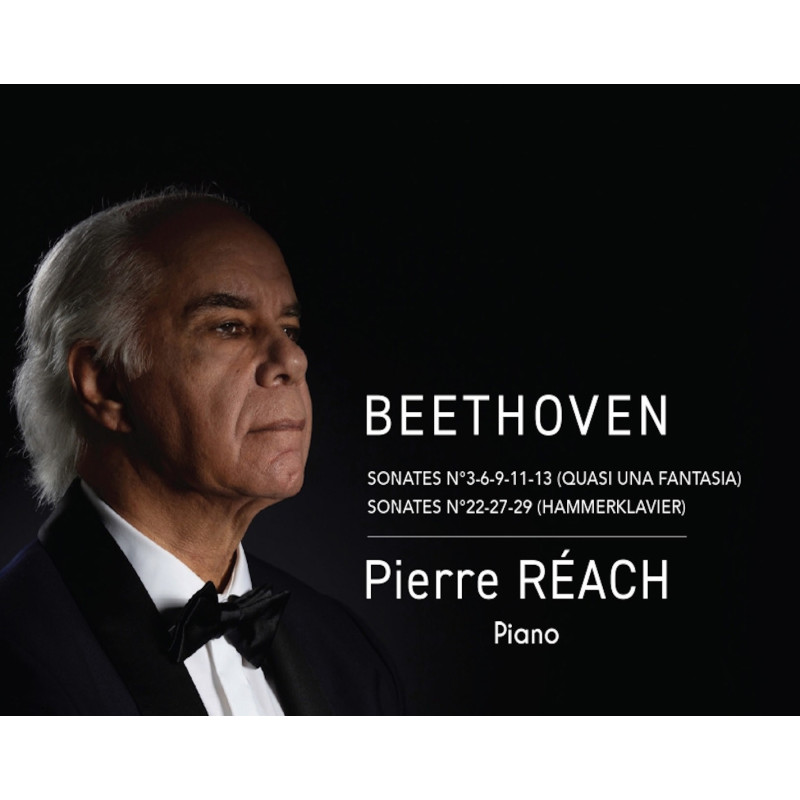 Beethoven Intégrale des sonates pour piano vol.4 Pierre Réach