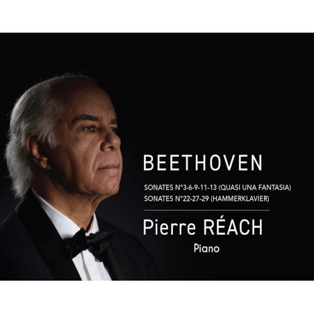 Beethoven Intégrale des sonates pour piano vol.4 Pierre Réach