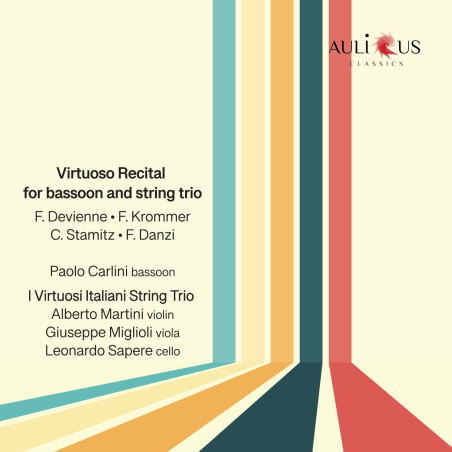 Récital virtuose pour basson et trio Devienne, Krommer, Stamitz, Danzi Paolo Carlini I Virtuosi Italiano String Trio