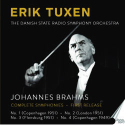 Johannes Brahms Intégrale des symphonies Erik Tuxen