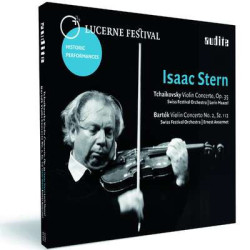 Isaac Stern Tchaïkovski Bartok Festival de Lucerne