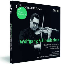 Wolfgang Schneiderhan Mozart Henze Martin Festival de Lucerne