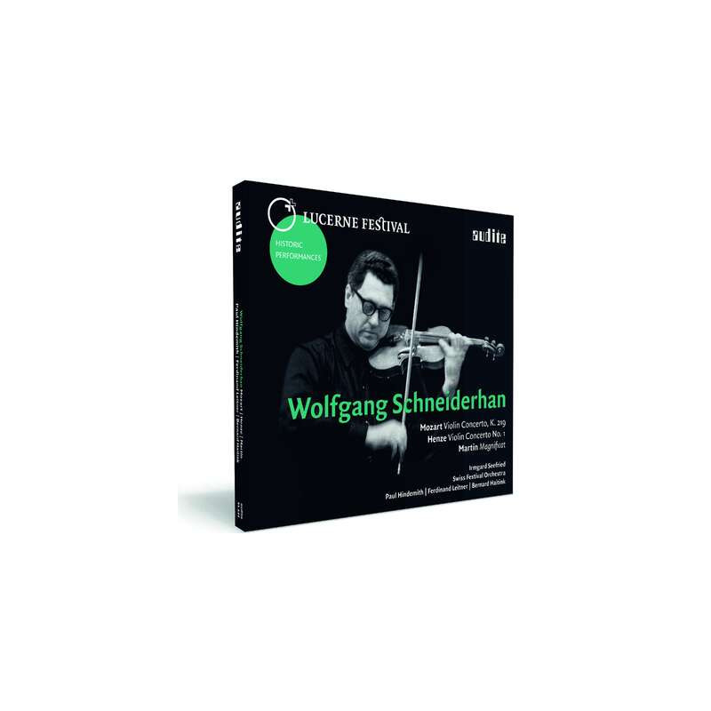 Wolfgang Schneiderhan Mozart Henze Martin Festival de Lucerne
