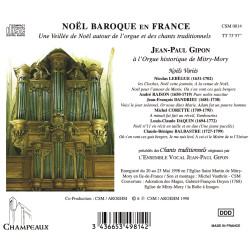 NOËL BAROQUE EN FRANCE Ensemble vocal Jean-Paul Gipon
