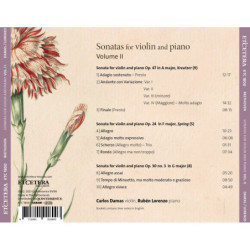 Beethoven, Sonates pour violon et piano, vol.2, Damas, Lorenzo